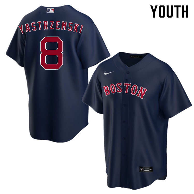 Nike Youth #8 Carl Yastrzemski Boston Red Sox Baseball Jerseys Sale-Navy